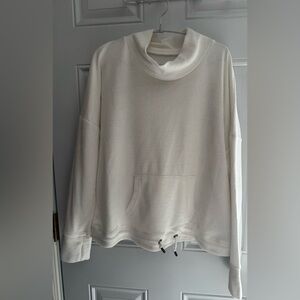 ZYIA Off-White Cowl Neck Sweater